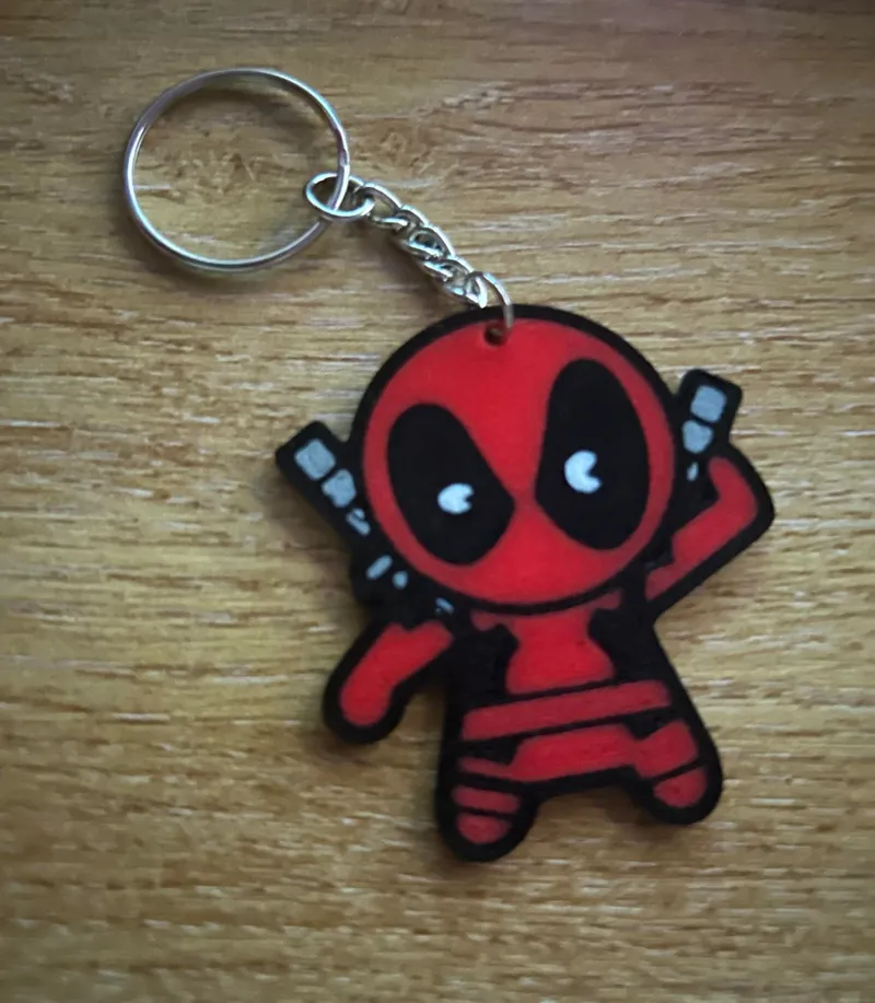 Deadpool Key Ring