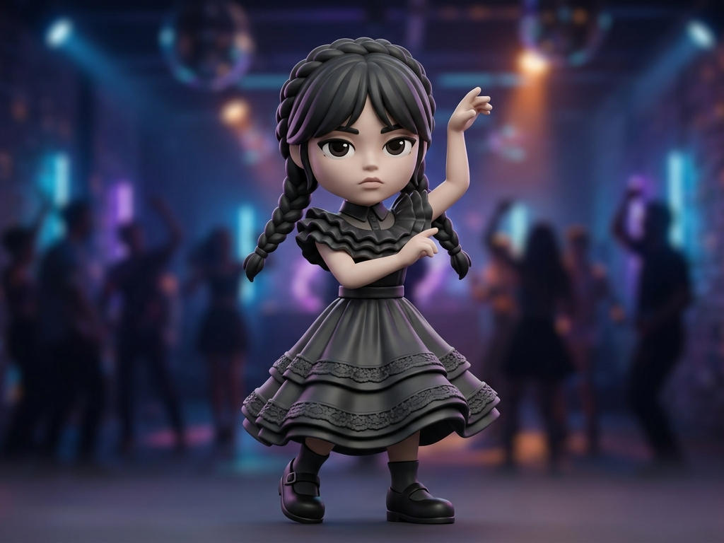 Wednesday Addams Dancing