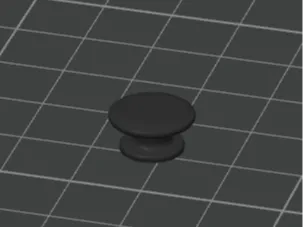 Simple Croc Charm Base