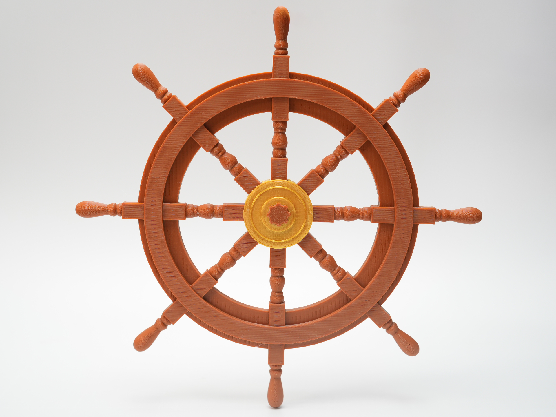 Classic Ship's Wheel | Nautical Helm Decor