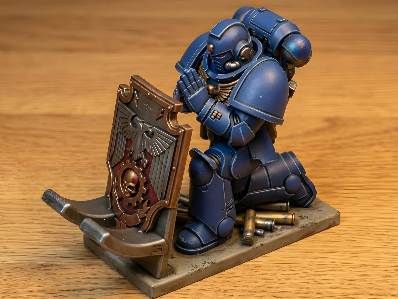Ultimate stand and throne for the Emperor's phone