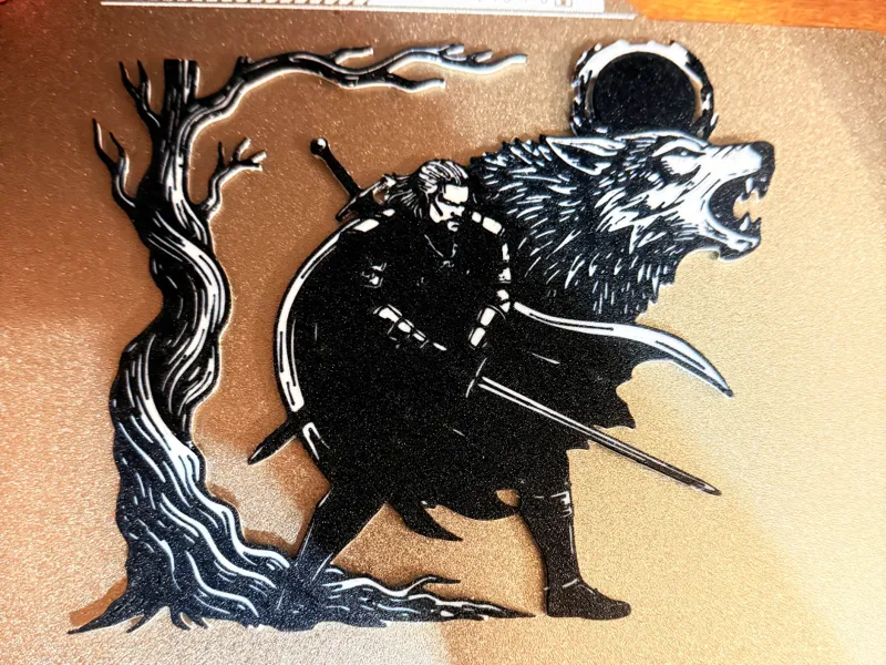 Witcher - Geralt - wallart