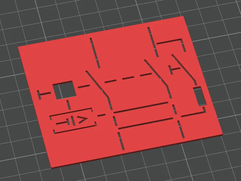 Schablone FI-LS (RCBO)
