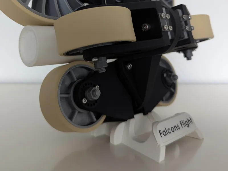 Track Stand, Falcons Flight Roller Coaster Bogie