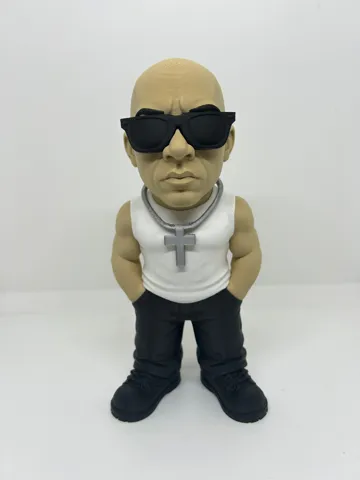 Accesorio para impresora 3D: Vin Diesel - No AMS — vista de referencia 3
