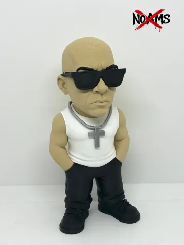Accesorio para impresora 3D: Vin Diesel - No AMS — vista de referencia 2