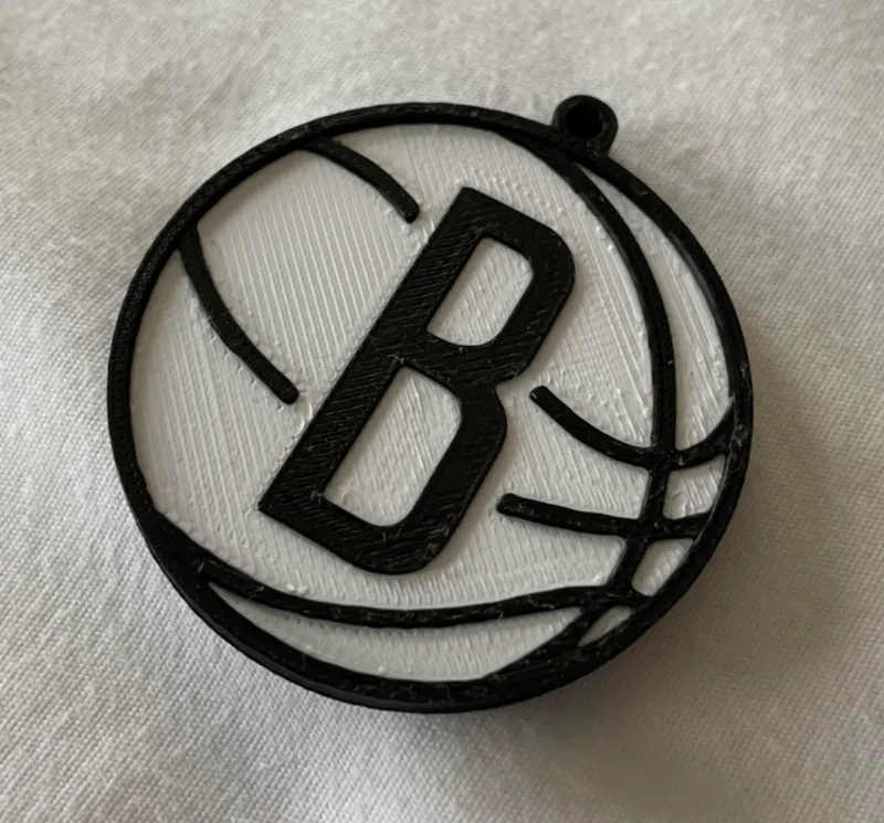 Brooklyn Nets Keychain
