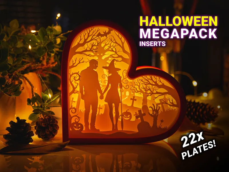 Halloween Megapack Inserts Shadowbox