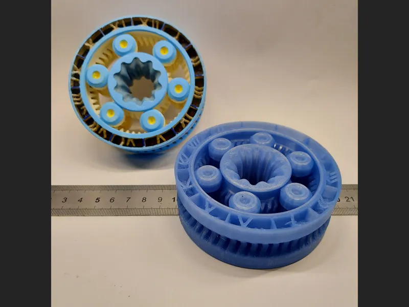 Clock Bearing Fidget Spinner (Print in Place)