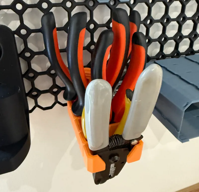Wire Cutter/Plier Holder Multiboard Remix w Thread