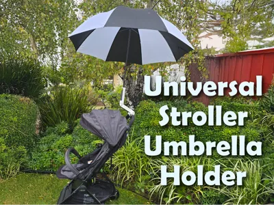 Umbrella Holder Stroller Attachment