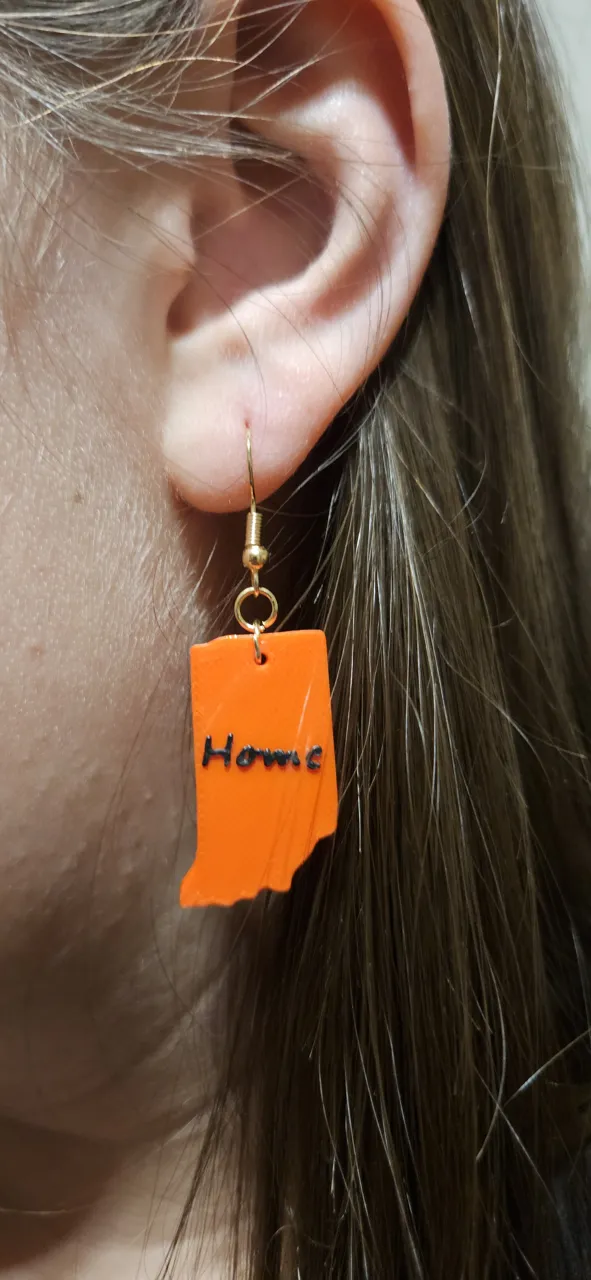 Indiana Home Earrings view 2