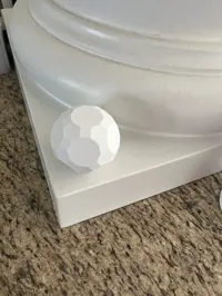 Icosidodécaèdre tronqué low poly — photo 2