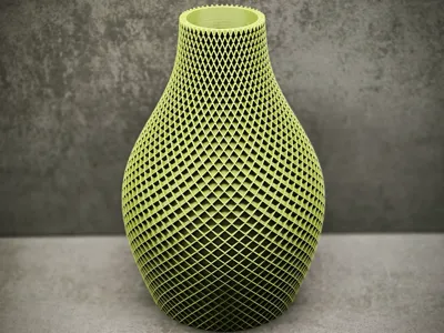 Modern vase for fresh flowers (watertight)