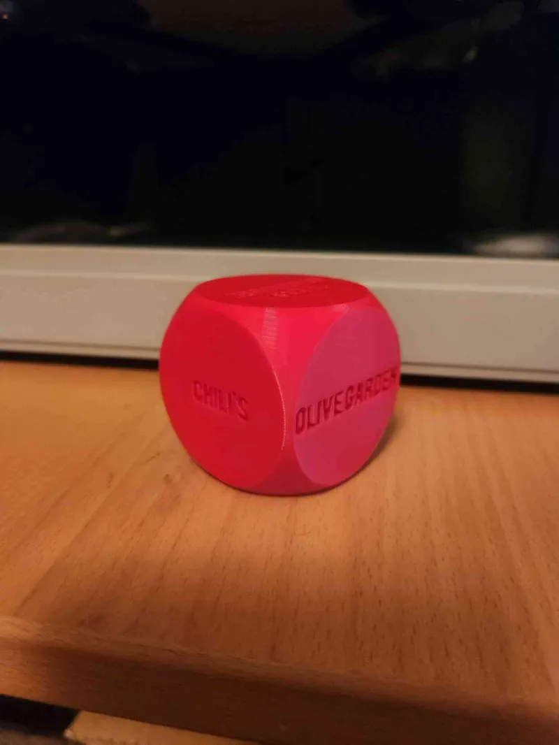 Where to eat dice (Sit down Food Dice)