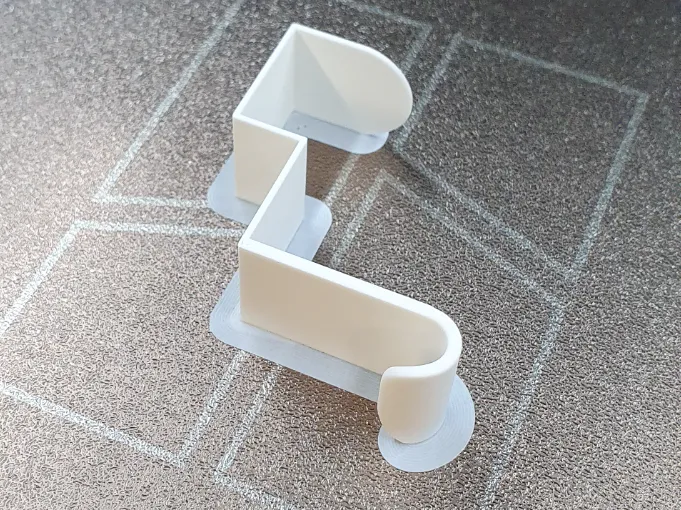 Türhaken für Schweizer Wohnungstüren, 48mm Tiefe