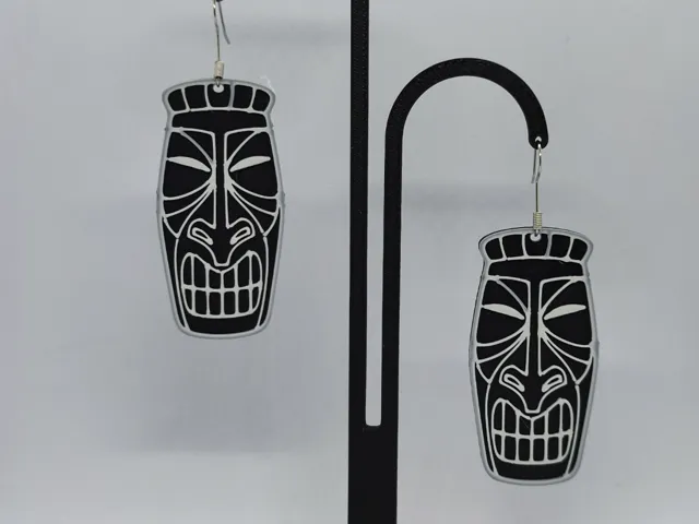 Pendientes Tiki Nocturno