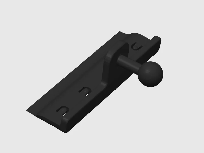 Car CD Slot Ball Mount - 17mm Ball Size