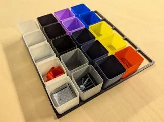 Bodenplatte für flow Calibration Cubes