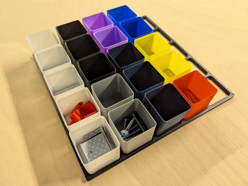 Bodenplatte für flow Calibration Cubes