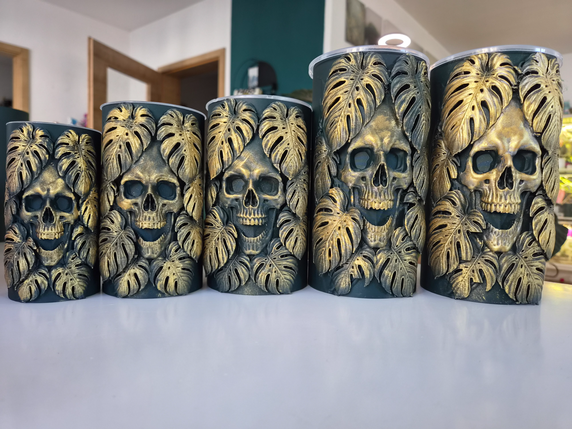 Skulls'n'Monstera 3D model