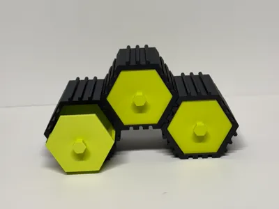 Hexagon storage container 