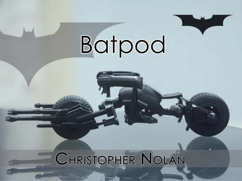 The Batpod from The Dark Knight