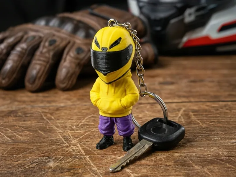 Street Rider Keychain