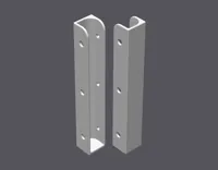 With 4mm screw holes