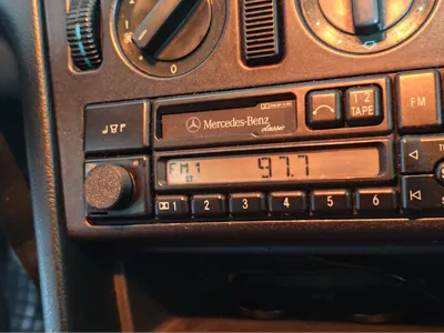 Mercedes-Benz Becker Radio Volume Button