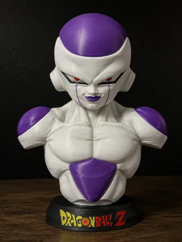 Accesorio para impresora 3D: DRAGON BALL Z FRIEZA BUST AMS READY — vista de referencia 2