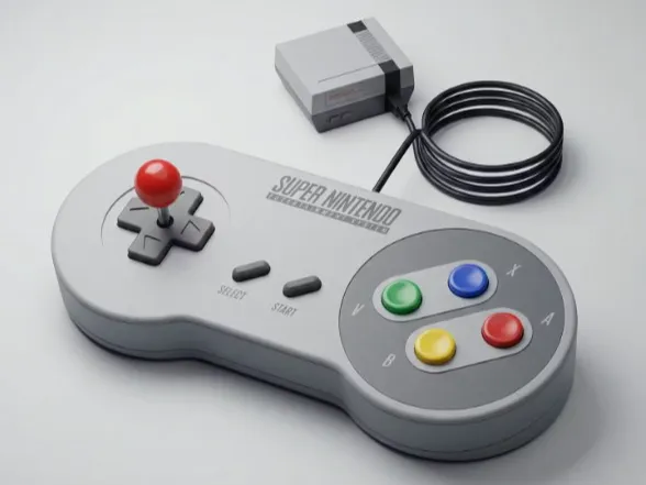 Arcade controls box SNES Tribute