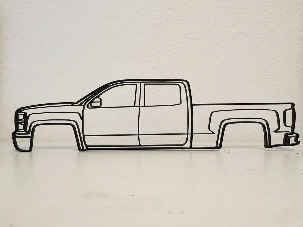 Décoration murale Chevrolet Silverado
