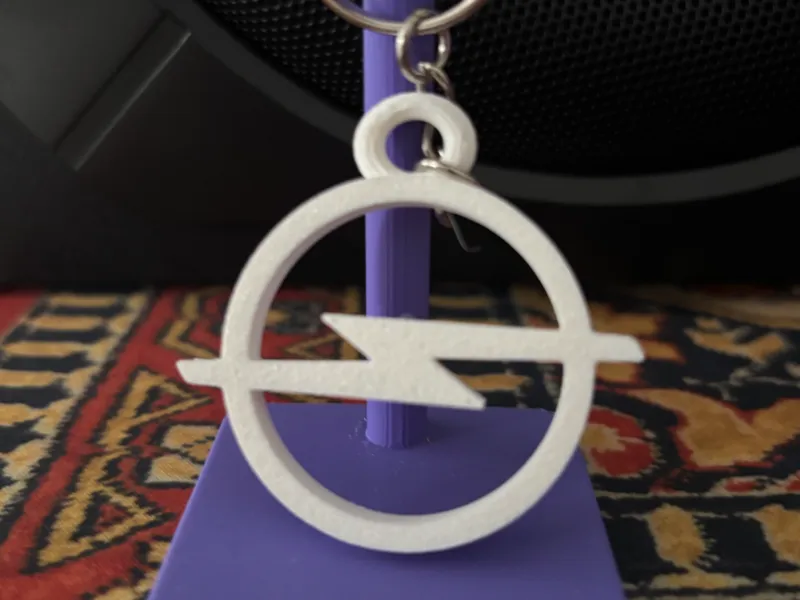 opel logo keychain