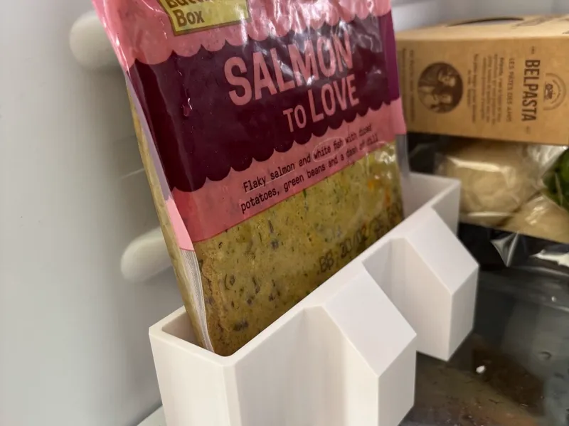 Butternutbox dog food fridge defrosting stand