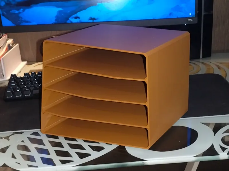 Large desk shelf