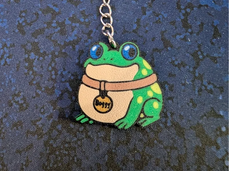 D20: Fantasy High - Boggy the Froggy Keychain