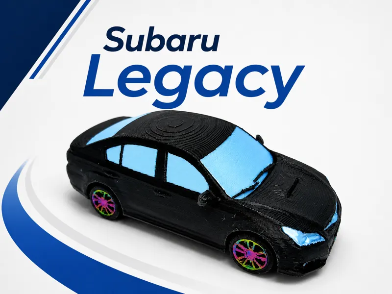 Subaru Legacy - Multicolor Display Model