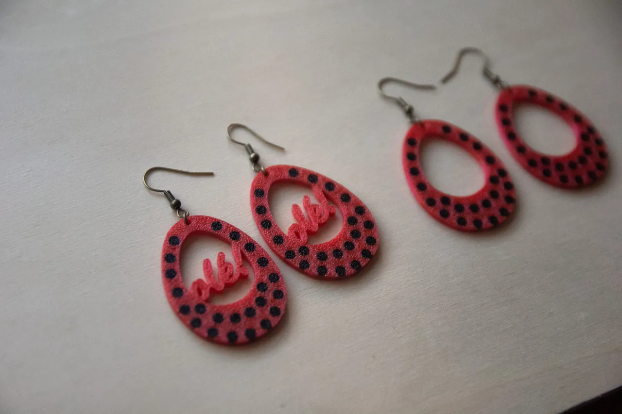 Flamenco-style earrings for the April Fair view 3