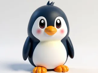 Cute Little Penguin