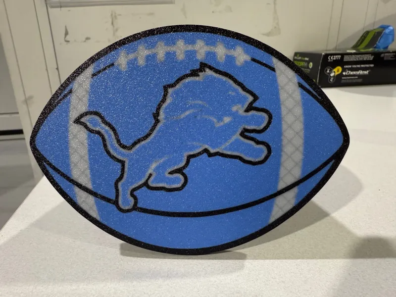Detroit Lions Hitch Cover