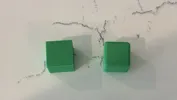 Any nozzle, 5% infill, cubes, 2 in 1.