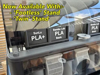 Simple Label Stand With Swappable Labels