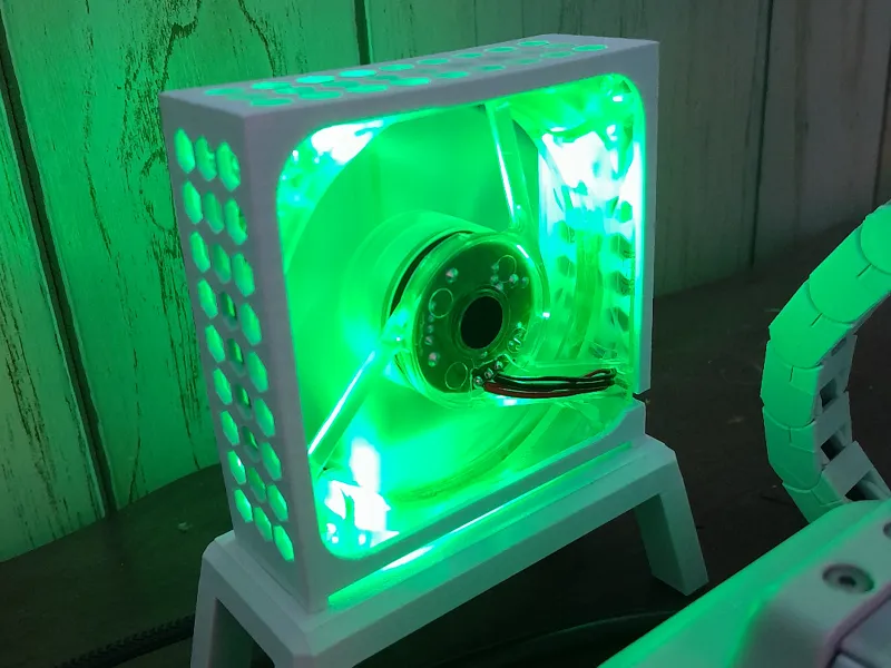 80mm PC Fan Case and Stand