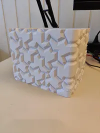 Jardinière rectangulaire à motif « tuile d'Einstein » avec drainage — photo 5