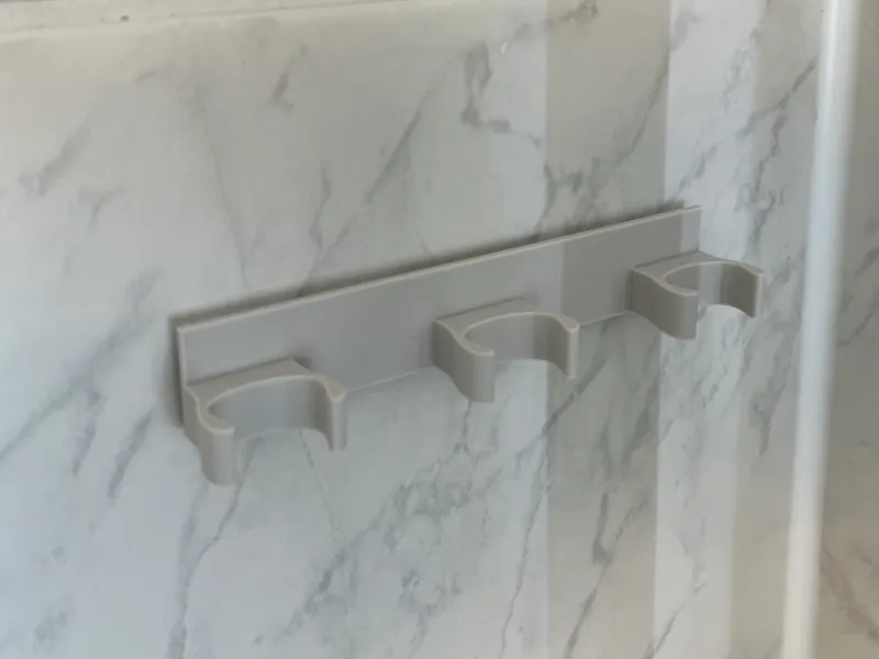 Rasierer- und Kammhalterung für die Dusche