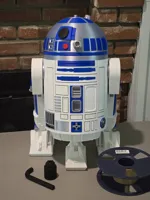 50% of Full Scale (about 21" tall) R2-D2 movie prop size