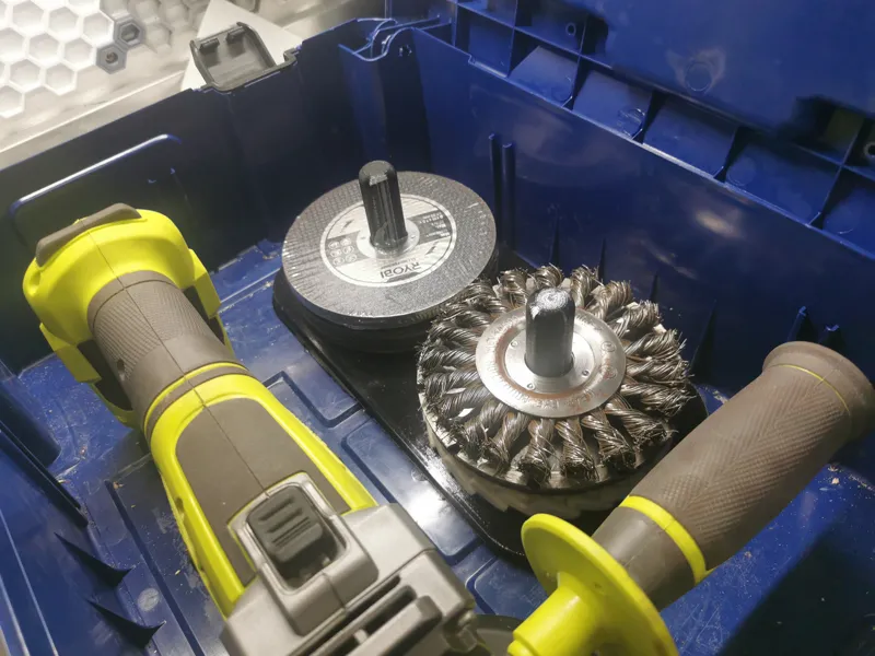 Disc holder for Flex (angle grinder)