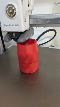 0.2mm layer, 2 walls, 15% infill, leichte Baumstützen 