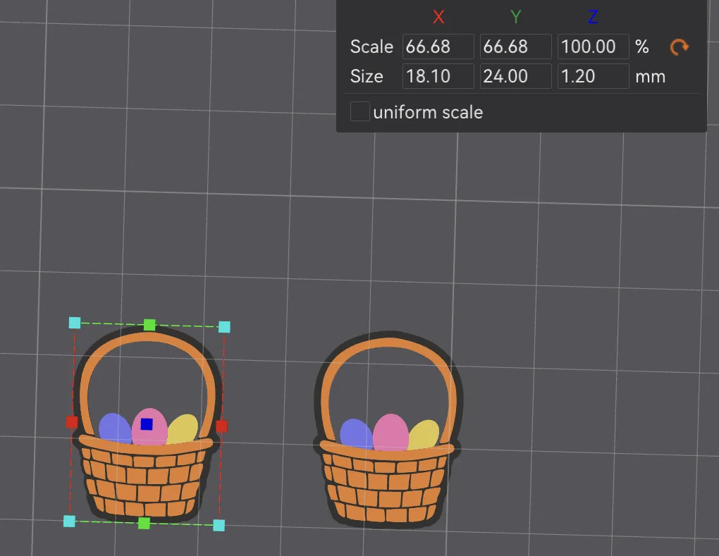 Easter Basket Earrings view 4